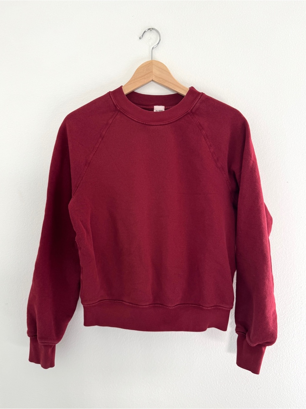 Re/Done Hanes Crewneck Sweatshirt Size XS